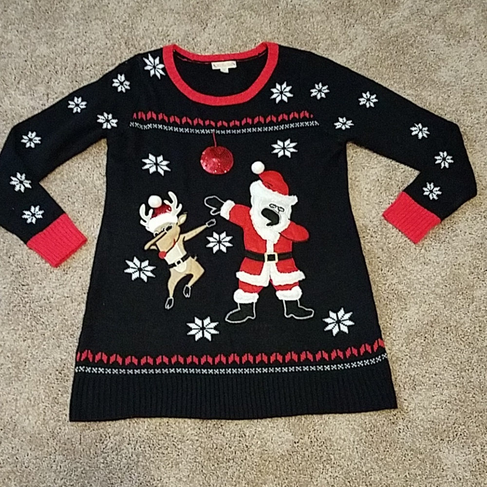Holiday Sweater - The Santa Dab